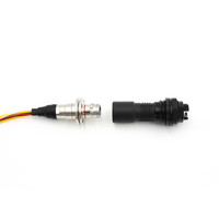 Adaptateur hybride à fibre optique à faisceau étendu MIL-DTL-83526 GAOFU-HMA SMPTE FXW, étanche IP68, monomode, compatible 5G, en métal