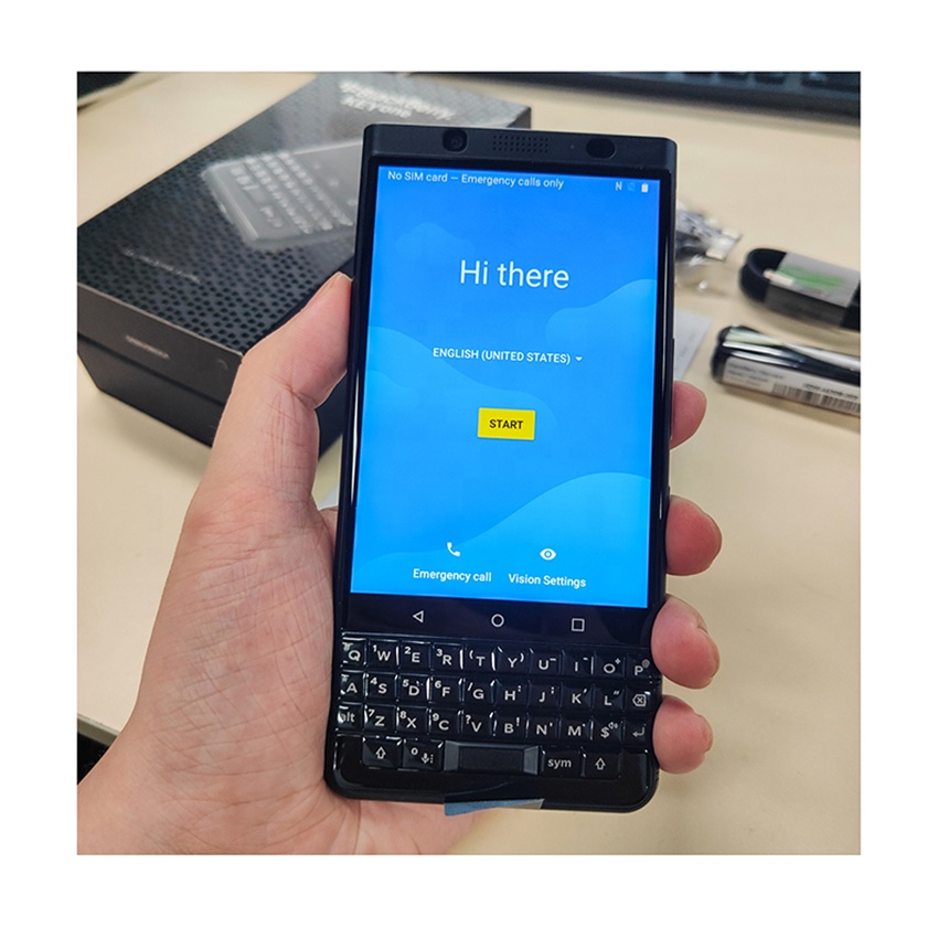 BlackBerry KEYone Black Editionジャンク品 Blackberry KEYone Black Edition（ジャンク品）