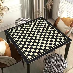 Tapete de Mahjong Americano de Lujo Moderno, Diseño de Flores y Pájaros en Acuarela, Antideslizante, Plegable, Portátil, Impresión Personalizada - Product Image 5