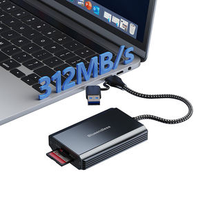 超高速 UHS-II 312MB/s SD 4.0 TF 4.0 存储卡读卡器 2 合 1 USB A USB C 集线器适配器适用于 iPhone 17/16/15 系列 - Product Image 1