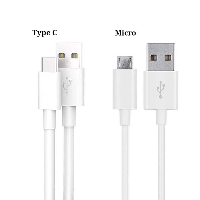 3FT 6FT 10FT PVC Micro USB Cable Android Type C Charger Data Charging Cable for Samsung