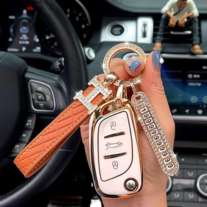 Muestra gratis funda de llavero de coche de TPU suave para Peugeot 307 308 407 y para Citroen <span class=keywords><strong>C2</strong></span> <span class=keywords><strong>C3</strong></span> C4 C5 C6 2/3/4 botones llavero - Product Image 1