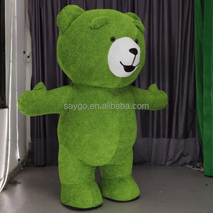Costume de mascotte gonflable de personnage de dessin animé de grande taille Saigao Costumes de mascotte d'ours en peluche doux personnalisés pour Costume de mascotte - Product Image 5
