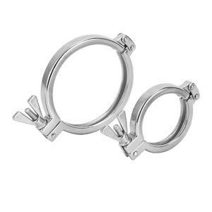 แคลมป์แบบปรับได้สำหรับงานหนัก 13EU แบบสองขา ผลิตจากสแตนเลส SS304/316L มาตรฐาน DIN สำหรับงานน้ำ ระบายน้ำ อาหาร และเครื่องดื่ม - Product Image 4