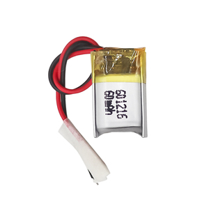 Tùy chỉnh 3.7V 4.2V <span class=keywords><strong>60mAh</strong></span> ufx 601216 Lithium Li-Polymer LiPo pin 3.7V cho tai nghe Bluetooth - Product Image 1