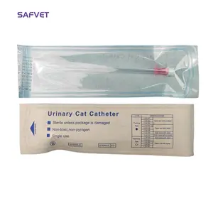 Tom Cat Urin katheter mit Stilett Harn katheter für Katze