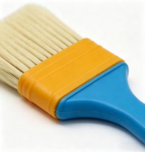Reeke Industrial DIY Grade Blue 1"-4" Set Plastic Handle Synthetic Fiber Bristle OEM Customizable Wall Paint <b>Brushes</b> - Product Image 2