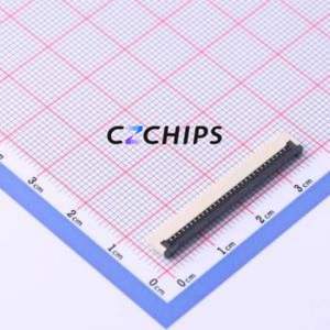 FPC-1.0FX-30PWBH20 FFC/FPC Connector SMD,P=1mm Connector Flip Cover Type Bottom Contact 30P 1mm - Product Image 1