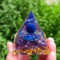 Guérison esthétique reiki yoga pyramide jade cristal décor denterpiece décorations pour maison chambre salon roon bureau tables basses