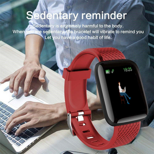 2020 Montre intelligente 116 Plus de Forme Physique de Bracelet de Tension Artérielle de Fréquence Cardiaque <span class=keywords><strong>Android</strong></span> Podomètre - Product Image 3