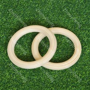 Hoge Kwaliteit Houten Gymnastiekringen Voor Gym Workout Ophanging Trainers Voor Fitness - Product Image 2