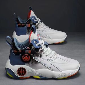 Nouvelles <span class=keywords><strong>chaussures</strong></span> de <span class=keywords><strong>basket</strong></span>-ball sportives, décontractées, à semelle épaisse, polyvalentes et tendance, <span class=keywords><strong>pour</strong></span> hommes - Product Image 4