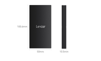 Baru untuk Lexar 1TB 2TB 4TB Laptop eksternal SATA Mobile SSD portabel PSSD USB kecepatan tinggi 3.0 baru SL300 SL400 SL500 Armor700