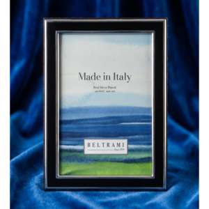 Beltrami Photo <b>Frame</b> 4x6 Inch Real Silver Plated Made In Italy Roma Design - Product Image 3