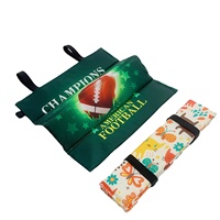 Coussin de siège extérieur pliable léger en mousse EPE, personnalisable par sublimation, en polyester, pour usage quotidien, fabrication OEM en usine