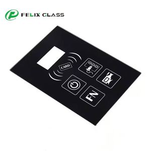 Interrupteur tactile intelligent personnalisé pour usage industriel et hôtelier, panneau en verre trempé sérigraphié, impression OEM, durable et étanche - Product Image 1