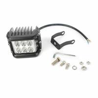 Barre lumineuse de travail LED 4 pouces Cube Side Shooter Blanc Rouge Bleu Jaune Ambre Spot Flood Driving Strobe Flash Lamp Fog Pod Light