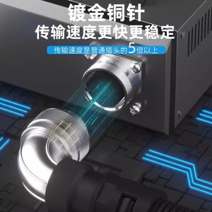 Zhocn WS24 Reverse Elbow Connector 2-19 Pin Aviation Plug With Metal Bellows For Electrical Engineering - Product Image 2