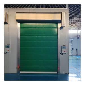 Porte roulante à rideau haute performance, fonctionnement silencieux, bonne fonction d'étanchéité, longue durée <span class=keywords><strong>de</strong></span> <span class=keywords><strong>vie</strong></span> et faible entretien - Product Image 2