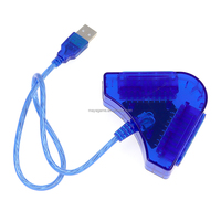 Adaptateur de connexion triangulaire pour manette PS2 Adaptateur USB Convertisseur pour PS2 PC Accessoires USB