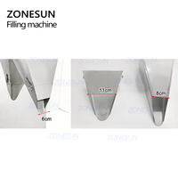 ZONESUN ZS-3000C Vibration Coffre Haricot Thé Sachet Sachet Poudre Poche Semi Automatique Rayonnage Pesant Machines De Remplissage