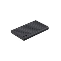 Casing Hard Drive 2.5 inci USB C 3.1 Gen 2 ke SATA III 6Gbps untuk SSD HDD 9.5 7mm, Casing Hard Disk Eksternal dengan UASP