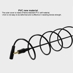 Câble <span class=keywords><strong>audio</strong></span> blindé plaqué or haut de gamme 3,5 mm, mâle-femelle, extension auxiliaire <span class=keywords><strong>pour</strong></span> voiture, ordinateur, haut-parleur, <span class=keywords><strong>casque</strong></span> stéréo - Product Image 5