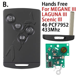 Pour <span class=keywords><strong>Renault</strong></span> Megane <span class=keywords><strong>3</strong></span> Laguna <span class=keywords><strong>3</strong></span> Grand Scenic Koleos Fluence <span class=keywords><strong>Clio</strong></span> IV Captur ID46 4A Chip <span class=keywords><strong>Clé</strong></span> Intelligente Mains Libres Sans <span class=keywords><strong>Clé</strong></span> Télécommande <span class=keywords><strong>de</strong></span> <span class=keywords><strong>Voiture</strong></span> - Product Image 5