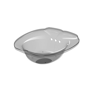 Transparent Sitz <b>Bath</b> Basin 39cm <b>Pet</b> Material For Postpartum And Hemorrhoid Care - Product Image 1