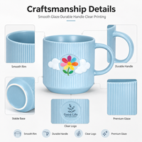 Mug à café en porcelaine fine avec logo personnalisé, 11-16 oz, blanc, sublimation, boîte cadeau, marque privée, usine