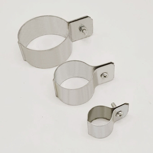 ตัวหนีบโลหะแผ่นปั๊มท่อรูปตัวยูคลิปโลหะสปริงคลิปหนีบท่ออุตสาหกรรมสำหรับยึดท่อแบบปลอดภัย - Product Image 3