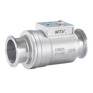 วาล์วมุมนิวเมติก Mingtian Technology รุ่น DN25 PN16 CF8 สำหรับกรดและด่าง - Product Image 2