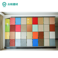 Revestimiento de Hormigón Decorativo para Paredes Interiores y Exteriores de Edificios de Ingeniería, Panel de Hormigón de Fibrocemento