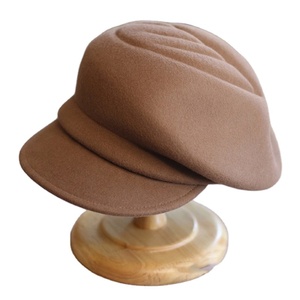Mode élégant femmes dames 100% australie laine feutre béret gavroche chapeau lierre casquette femmes hiver <span class=keywords><strong>marin</strong></span> chapeaux avec feuille en relief - Product Image 1