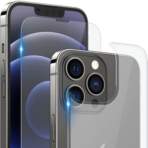 กระจกเทมเปอร์กันรอยหลัง2.5D 9H ใหม่สำหรับ <span class=keywords><strong>iPhone</strong></span> 12 PRO MAX MINI เคสป้องกันหลังแบบเต็มจอสำหรับ <span class=keywords><strong>iPhone</strong></span> <span class=keywords><strong>13</strong></span> - Product Image 1
