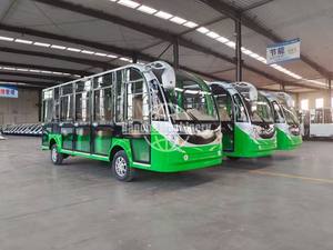 รถเที่ยวชมสถานที่ไฟฟ้า 14 ที่นั่ง ได้รับการรับรองมาตรฐาน RC CE พร้อมประตู สำหรับพื้นที่ชมวิว (จีน) - Product Image 4