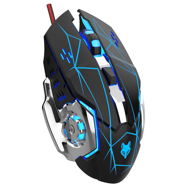 H3 XUNFOX Vertical 2.4G Wireless RGB Gaming Mouse USB Optical Right-Handed Ergonomic Illuminated for Desktop/Laptop PC Office