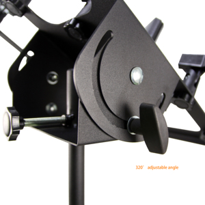 Support multi-microphones pliable AB-1 pour un rangement facile et une réglage de l'angle - Product Image 5