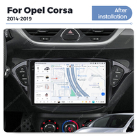 DUDUAUTO para Opel Corsa 2014-2019, Sistema Multimedia Android Modificado para Auto, Navegación Bluetooth, Carplay, Pantalla de Visión Trasera
