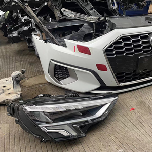 Convient pour <span class=keywords><strong>Audi</strong></span> A3L A3, ensemble de pare-chocs avant de voiture, calandre avant OEM, phare, réservoir d'eau, ventilateur, radiateur, accessoires - Product Image 3