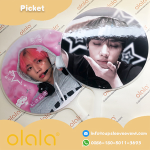 Conception personnalisée <span class=keywords><strong>petit</strong></span> quantité minimale de commande 1 pièces conception personnalisée <span class=keywords><strong>piquet</strong></span> en forme de coeur pour KPOP - Product Image 5