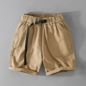 Nouvel ensemble de vêtements d'été pour garçon, <span class=keywords><strong>chemise</strong></span> rayée sans manches, short vert - Product Image 3
