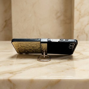 Étui de luxe en cuir effet peau de serpent pour Samsung Galaxy Z Flip 8 7 6 5, texture python exotique, avec anneau de maintien, protection antichoc - Product Image 5