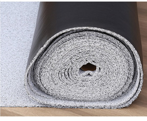 Tapis de rouleau <span class=keywords><strong>d</strong></span>'impression 3D en PVC blanc motif moderne de bobine épaisse pour la cuisine de salon de bureau technique tissée lavable imperméable extérieure - Product Image 2