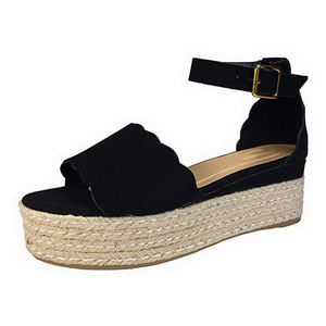 <span class=keywords><strong>Sandali</strong></span> all'ingrosso con cinturino alla caviglia <span class=keywords><strong>sandali</strong></span> con plateau da <span class=keywords><strong>donna</strong></span> <span class=keywords><strong>espadrillas</strong></span> - Product Image 1