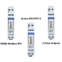 Compteur intelligent Eastron SDM120-M multifonction sur rail DIN, homologué MID, IMP & EXP 45A, connexion directe
