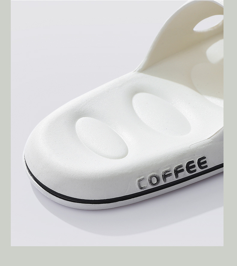 Summer Indoor Home non-slip Couples Slippers Thick Soled PVC Platform Slides Shoes