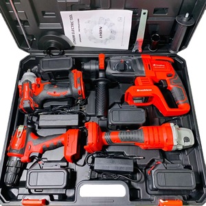 Combination Power Tools 4-Piece Tool Set 20 Volt Electric Drill Saw Power Tools - Product Image 2