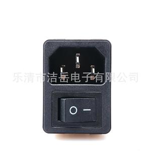 Enchufe de Corriente Jieyue Ac 01 Dos en Uno con 2 Tomas y Conector de Cobre con Interruptor para Audio y Video - Product Image 4