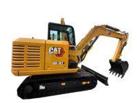 Kualitas Bagus Harga Terjangkau Jam Operasi Rendah untuk Excavator Mini 305.5E2 Bekas Kapasitas Bucket 0.22m Berat Operasi 5 Ton Siap Kirim